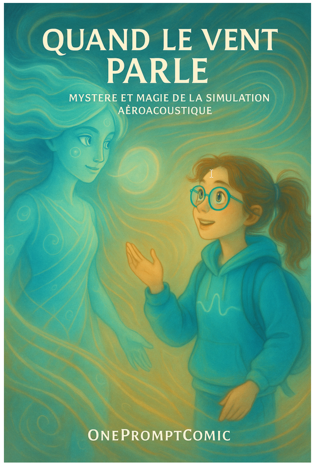 Couverture de la BD générée